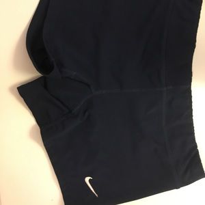 Navy Nike volleyball shorts